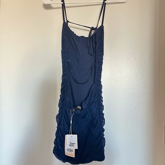 NWT Tiger Mist Navy Kiernan Dress SMALL - Picture 3 of 4